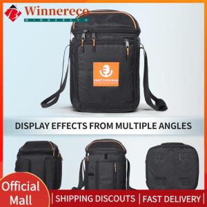 【winnereco】 Storage Handbags Large Capacity Portable Protective Case with Adjustable Strap for JBL PartyBox Encore Essential