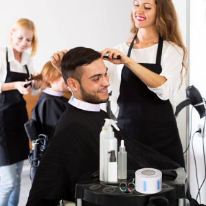 5 Rolls Professional Barber Disposable Neck Tissue Neck Paper Hair Cutting Bib Paper for Salon Barbers  Professional Stretchy Paper Neck Band Protector Hairdressing Accessory Tool