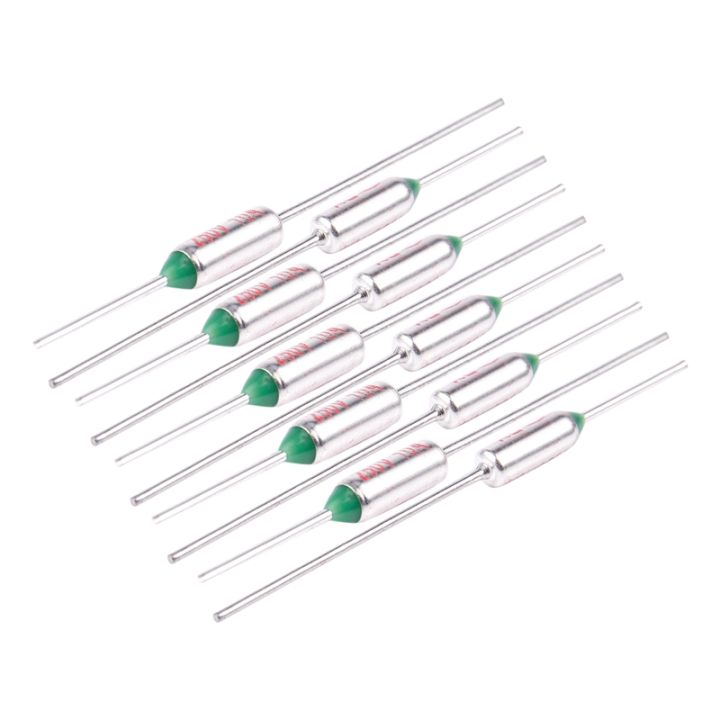 5 Pack RY TF Cutoffs Thermal Fuse – 100°C / 100 Degree – 10A AC 250V – MPN COMP321217