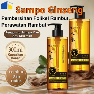 Sampo Pembersih Akar Ginseng Sampo Ginseng Menghentikan Rambut Rontok Mengembalikan Rambut Rusak Sampo Herbal Sampo Menutrisi Rambut Formula Organik Tanpa Sulfat