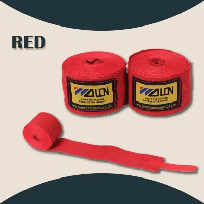 【Ready From SG】2Pcs 3-5M Boxing Wrap Sports Hand Wraps Boxing Bandage Kickboxing MMA Training for Men and Women