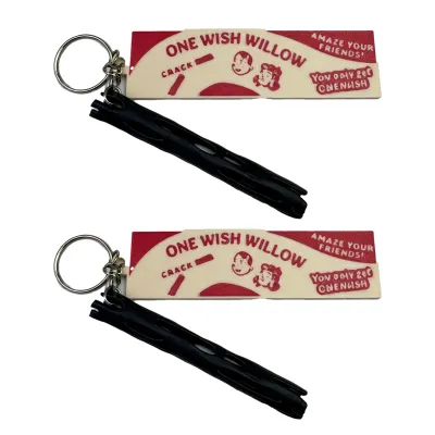 microgood Thoughtful Souvenirs for Guests Romantic Ritual Items One Wish Willow Stick with Box – 3d Printed Breakable Luck Charm Spiritual Healing Snap Stick Romantic Wedding Gift Keepsake for Good Fortune