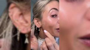 Ear Hole Ear Care Kit Ears Piercing Cleaner Floss Remove Odor & Ear Wax Anti-Clogging Ear Cleaning Solution for Pierced Ears Ear Hole Cleaning Thread Care Cleaning Tool (1PC)