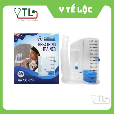 Thiết bị tập thở Dụng cụ hỗ trợ thở phục hồi chức năng phổi TẬP THỞ BIOHEALTH