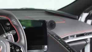 Car Phone Holder Compatible with Chevrolet Corvette C8 -2025 Stingray Center Console Dashboard Phone Mount Magnetic Phone Mount Dash Clip Accessories