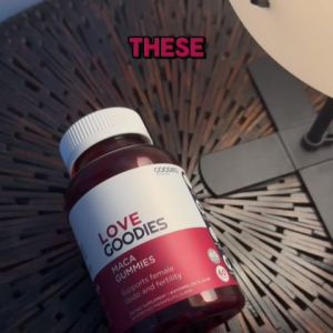 GOODIES NUTRITION Maca Gummies – Love Goodies – 1 bottle (60 Gummies) - Supports Womens Health