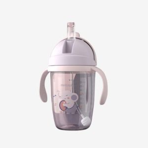 Bình tập uống tritan - Minitree UK 270ml Bình uống nước có tay cầm chống sặc titan cho bé TVGHousewares
