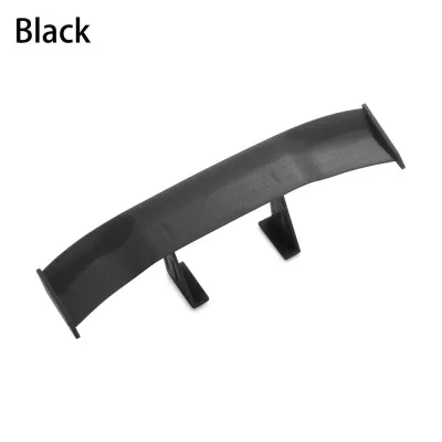 LAOSILAISI Universal Adhesive Installation ABS Carbon Fiber Mini Spoiler Car Tail Decoration Rear Trunk Wing