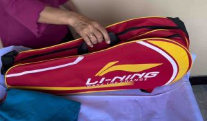 Desports Tas Raket Badminton R2 LN Ransel 3 in 1