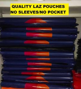 L-Z-DA Printed Blue Pouch NO POCKET 100 500 & 1000pcs per Pack XS Small Medium Large & XL NO SLEEVE Courier Shipping Pouch