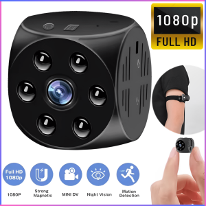 FAST SHIPPING Kamera Mini Tersembunyi Serbaguna Action Cam Infrared Night Vision Full HD 1080P
