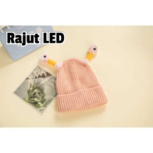 TOPI RAJUT LED RAJUT LED TOPI KUPLUK LED TOPI RAJUT DEWASA TOPI WINTER TOPI WOL LED TOPI FASHION KNITTED HAT LED