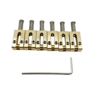 Headless Electric Guitar Ball Bearing Tremolo Saddles Metal Texture Enhances String Stability Perfect for Guitar