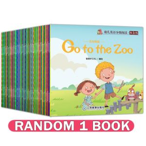 60pcs Books Kids Early Reading Story Books Full Color Coated Paper Bedtime Learning Books for Kids Gift Wholesale Notebook Spring School Supplies