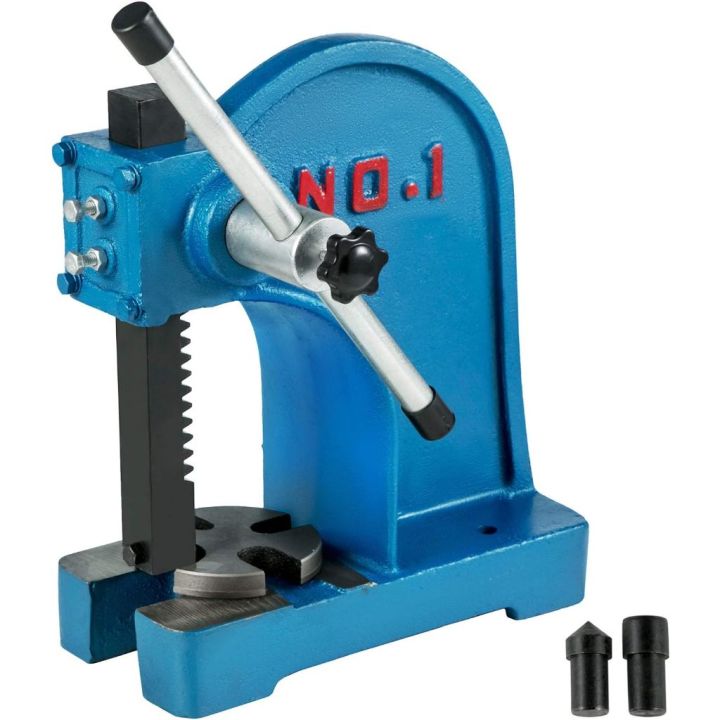 Manual Arbor Press 1 Ton, Heavy Duty Arbor Press with 4-5/8 Inch ...