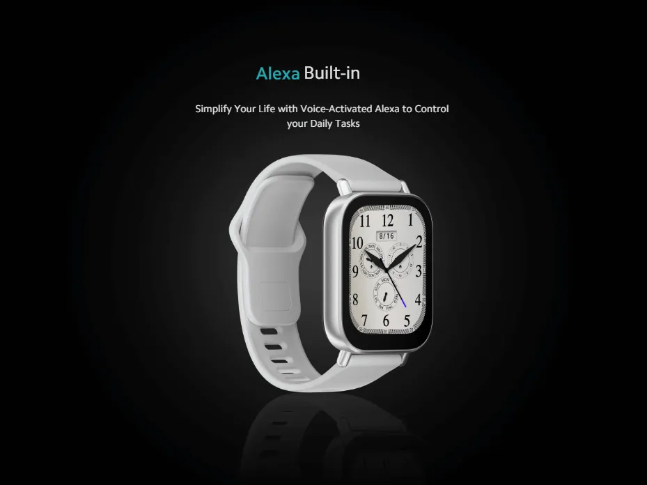 Stainless Steel Smart Watch Series Features Redmi Watch Active