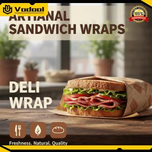 500Pcs Waxed Deli Paper Sheets 25x25cm Basket Liners Food Picnic Paper Sheets for Bread Sandwich Burger