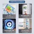 SANDE ตู้เย็น Refrigerator ตู้เย็นมินิ 2 ประตู ช่องฟรีซ 4.1Q ความจุ 98L/148L สามารถใช้ได้ในบ้าน หอพัก ที่ทำงาน. 
