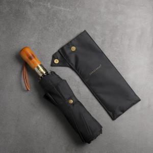 LORDWEY & PARACHASE Big Umbrella Men Business Style 115cm Automatic Umbrella Rain Double Layer 10K Windproof Large Golf Umbrellas Wooden