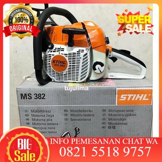 Harga chainsaw stihl ms shop 382