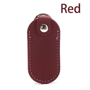 【Fast Shipping】 USB Case Protective Bag Portable Pocket Leather Key Ring for Usb Flash Drive Pouch Storage