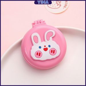 Yiha หวีกระจก หวีกระจกพับ 6 สไตล์ ลายน่ารักๆ แบบพกพา พับเก็บง่าย ลายการ์ตูน พกพาสะดวก Folding Airbag Comb มีสินค้าพร้อมส่ง