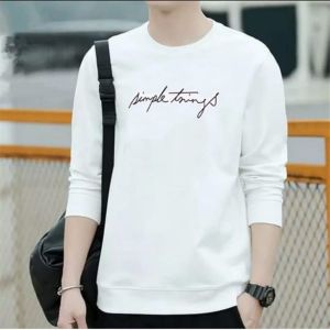 Promo Sweater Keren Kaos Pria Distro Simple Things Crewneck Trendy Sweatshirt Elegan Sweter Kekinian