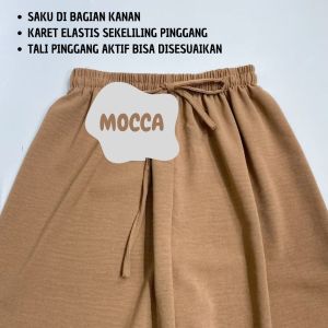 Celana Kulot Crinkle Premium - Celana Wanita Highwaist - Celana Loose Pants