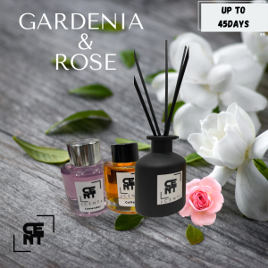 Gardenia & rose pewangi/reed diffuser ruangan aromatherapy 50ml