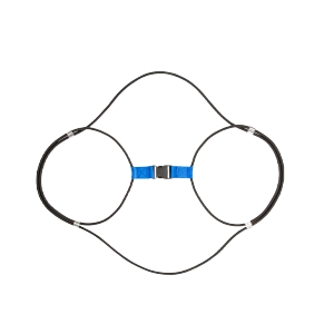 Garbage Trash Can Lid Locks Bungee Cord Heavy Duty Large Kunci Tali Tutup Tempat Sampah Outdoor