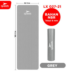 SPEEDS Matras Yoga Tebal Berkualitas Import Original Aerobic Anti slip TPE Original Impor 027-5