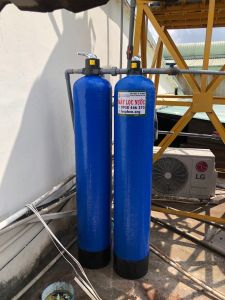 Bộ lọc nước đầu nguồn 2 cột Composite 1054 xử lý phèn kim loại
