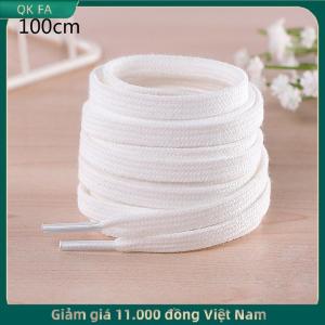 QK FA ✨ 1Pair 100CM 120CM 140CM 160CM Cotton Thick Flat Shoelace Sports Casual Shoe Lace