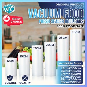 Food Vacuum Sealer Roll Bags/Roll Sealing Bags  Vacuum Pouch /BPA Free Commercial Grade For Food Storage & Sous