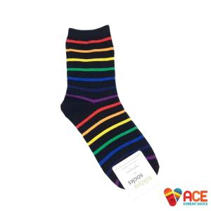 Twinning Socks Adult Kid Toddler size Rainbow socks - HIGH QUALITY MADE IN KOREA