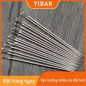 YIBAR 25Pcs Độ Cứng Cao Thép Không Gỉ May Kim Chéo May Quần Áo Kim