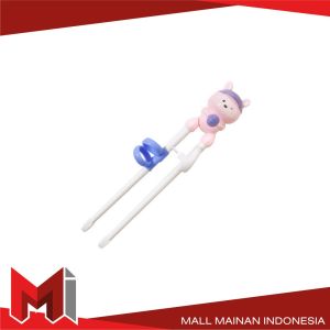 MallMainan-C987 Chopstick Sumpit Anak Karakter Animal Alat Makan Anak Bayi / Sumpit Latihan Anak