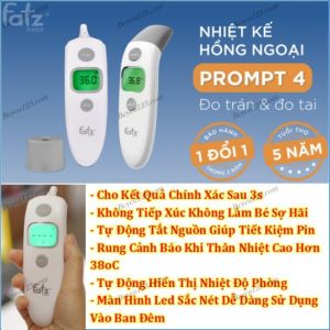(Prompt 4) Nhiệt Kế Hồng Ngoại Không tiếp xúc Fatzbaby cho Bé - Fatz ET003 MGG