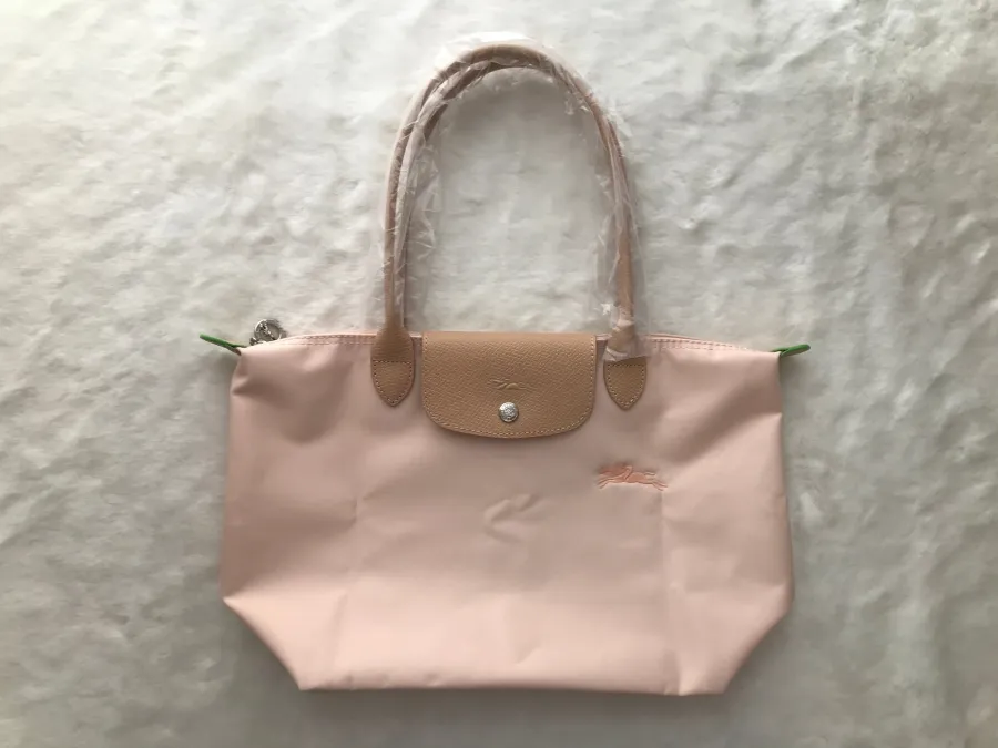 Pink Longchamp Le Pliage Long Handle Longchamp Le Pliage Small Hot