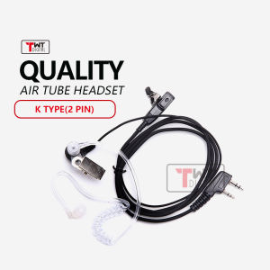 Baofeng Original Acoustic Tube Headset PTT Mic Earpiece For Two-Way Radio Walkie Talkie Radio Earphone COD
