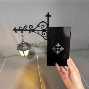MODERNLUX Black Library Lantern Mini Warm LED Decorative Bookshelf Lighting Gifts Bookcase Lamp Reading Nook Decor