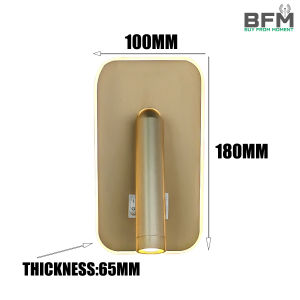 BFM LED Wall Light Spotlights Backlight 350 Degree Rotation Adjustable Wall Lamp Hotel Bedroom Bedside Study Reading Lamp