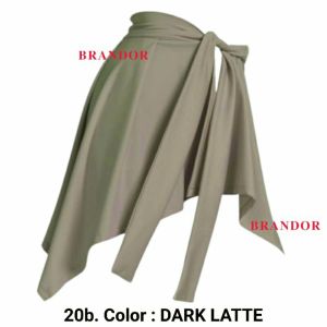 Brandor - Wrap Cover Up - Rok Ikat Cover Pinggang Olahraga Wanita (DGHIP)