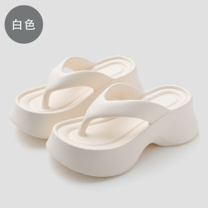 [Free Shipping] 7CM Thick-Soled Flip-Flops With Arch Support Designed For Women Suitable For Summer Wear Beach Outings Fashionable Versatile And Featuring A Non-Slip Design