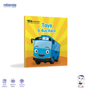 Noura Kids - Buku Anak Tayo Seri Mengenal Kendaraan Tayo Si Bus Kecil Boardbook - Millennia