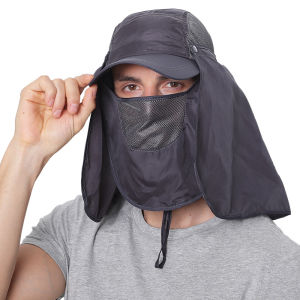 Nón lưỡi trai Chống Nắng chống côn trùng UPF 50+ CAP ACG SS17 cao cấp (Xám Đen) 🔰Phụ Kiện Thuận Lợi🔰
