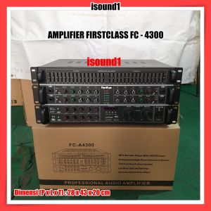POWER MIXER AMPLIFIER KARAOKE FIRSTCLASS FC A4300 FCA4300
