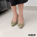 XES SEVINA-740 Sepatu Kerja Wanita Pantofel 5cm. 