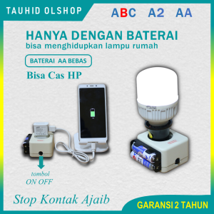 Stop Kontak Portable Tanpa Listrik Paket Hemat Siap Pakai