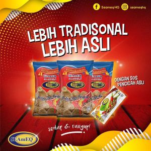 KEROPOK SEAMEQ 1 BUNDLE = 100 BUNGKUS <<<MAKSIMUM OPDER HANYA 1 BUNDLE SAHAJA>>>
